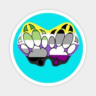 Pride Paws Magnet